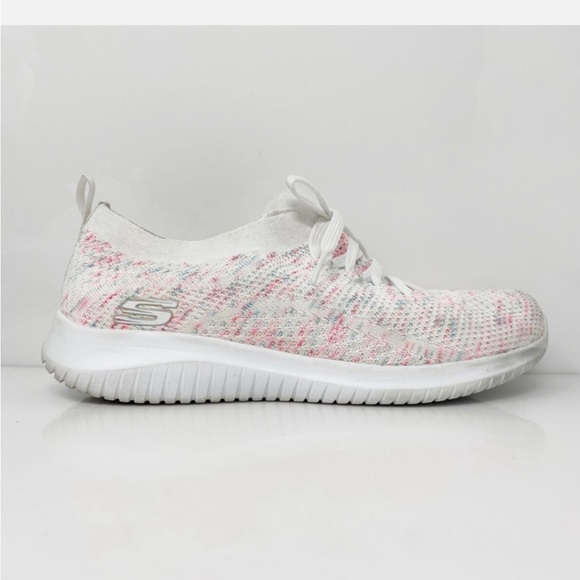 Womens Ultra
Flex Happy Day 13101
White Running Shoes
Sneakers Pet/Smoke Free - Picture 3 of 4